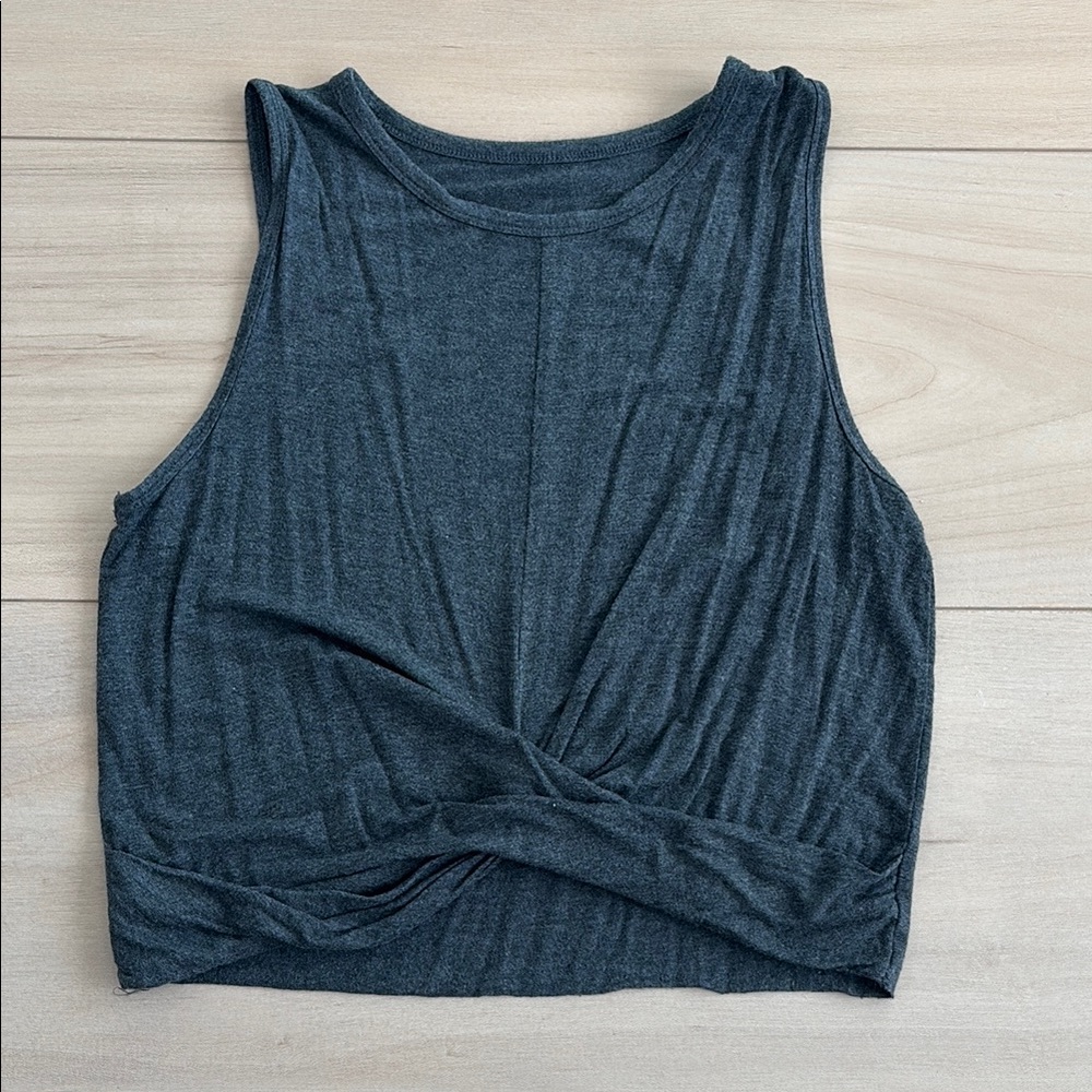 Alo Yoga Cover Tank - Grey